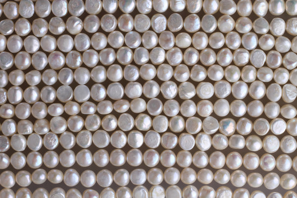 Irregular Shape Freshwater Pearl Strand 8-8.5mm