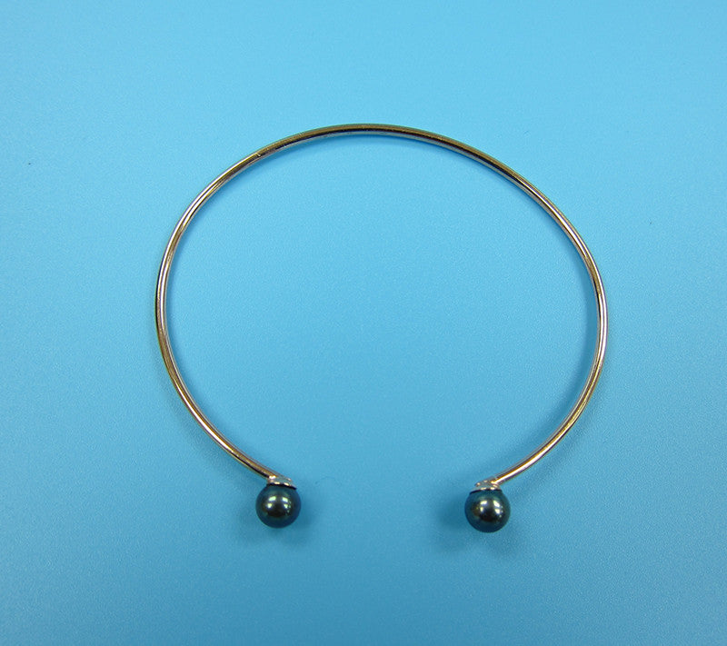 Sterling Silver Freshwater Pearl Bangle - Wing Wo Hing Jewelry Group - Pearl Jewelry Manufacturer