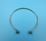 Sterling Silver Freshwater Pearl Bangle - Wing Wo Hing Jewelry Group - Pearl Jewelry Manufacturer