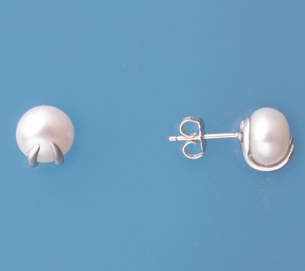 Sterling Silver Freshwater Pearl Earrings - Wing Wo Hing Jewelry Group - Pearl Jewelry Manufacturer