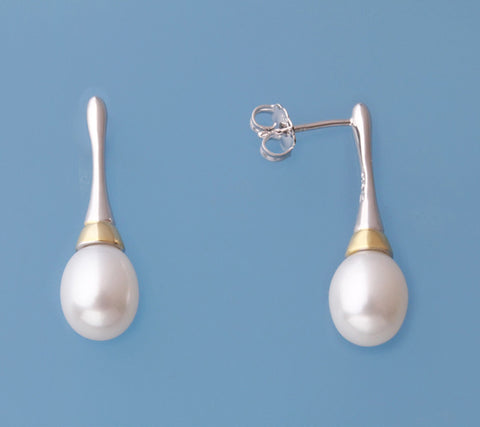 Sterling Silver Freshwater Pearl Earrings